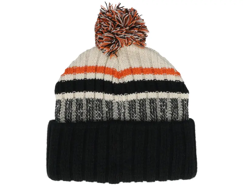 47 Brand Anaheim Ducks Long Range 47 Natural/Black/Orange Knit Pom online