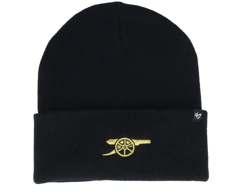 47 Brand Arsenal Haymaker Metallic 47 Beanie Black Cuff online