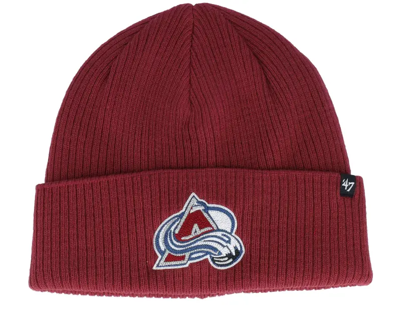 47 Brand Colorado Avalanche Chain Stitch Beanie Cardinal Cuff online