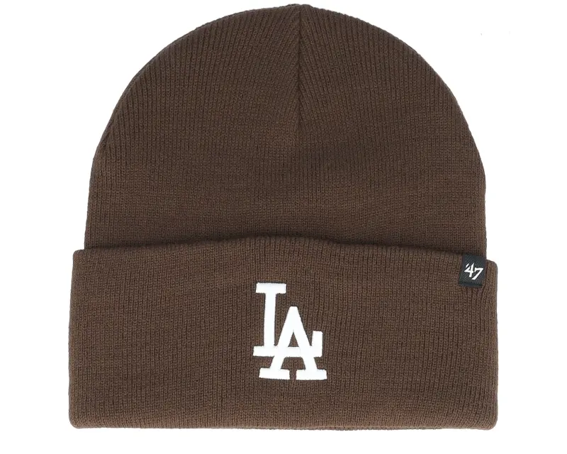 47 Brand Los Angeles Dodgers Haymaker Brown Cuff Knit online