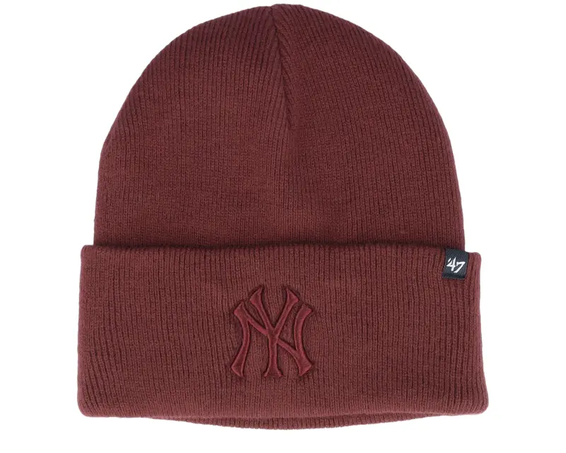 47 Brand New York Yankees MLB Haymaker Dark Maroon Cuff online