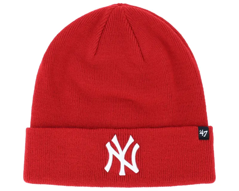 47 Brand New York Yankees Raised Red Knit Cuff online