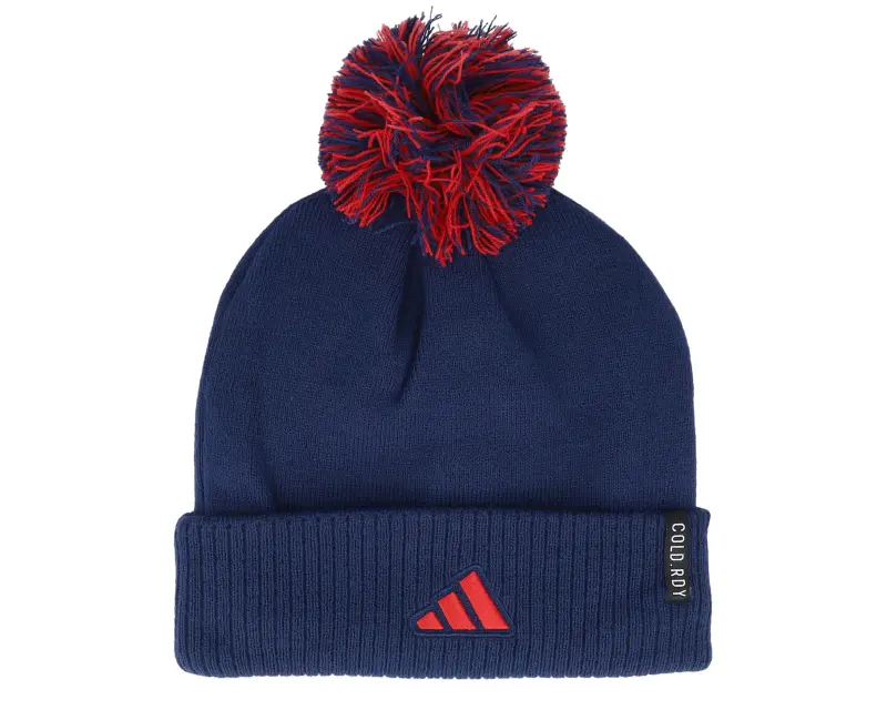 Adidas Columbus Blue Jackets NHL Cuffed Beanie Navy Blue Pom online