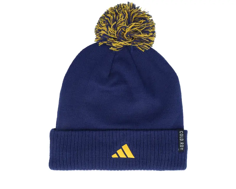 Adidas St. Louis Blues NHL Cuff Beanie Navy Blue Pom online