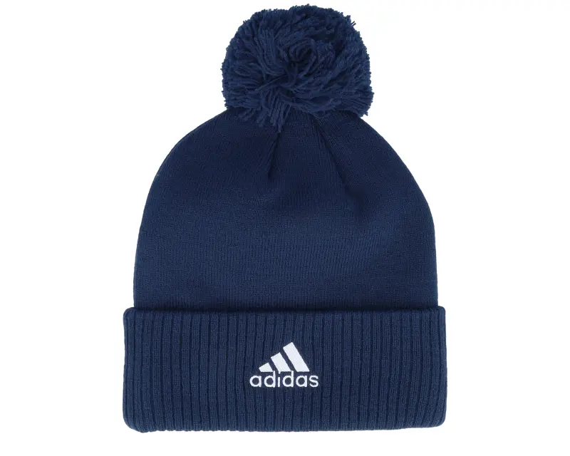 Adidas Winnipeg Jets NHL Cuffed Beanie Navy Blue Pom online