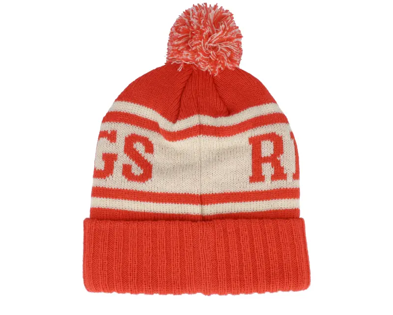 American Needle Detroit Red Wings Pillow Line Knit Red/Ivory Pom online