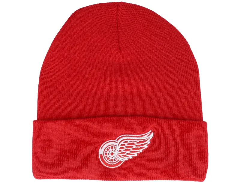 American Needle Detroit Red Wings Terrain Knit Solid Red Cuff online