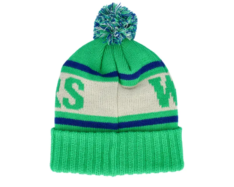 American Needle Hartford Whalers Pillow Line Kelly Green/Ivory/Royal Pom online