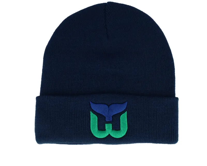 American Needle Hartford Whalers Terrain Knit Solid Navy Cuff online