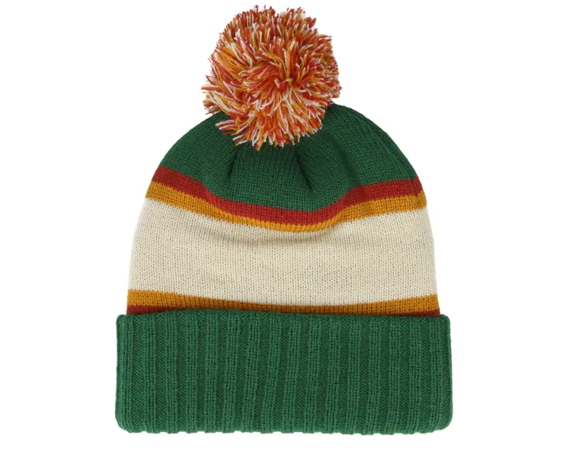 American Needle Mack Trucks Pillow Line Knit Gold Ivory Pom online