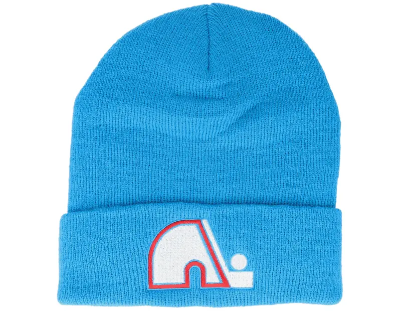 American Needle Quebec Nordiques Knit N 100% Arcylic Blue Cuff online