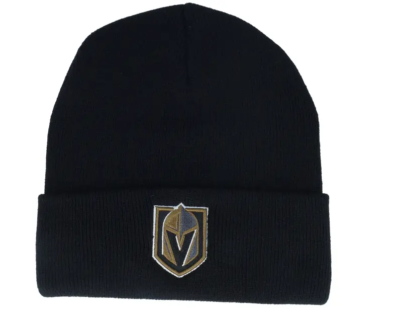 American Needle Vegas Golden Knights Terrain Knit Solid Black Cuff online