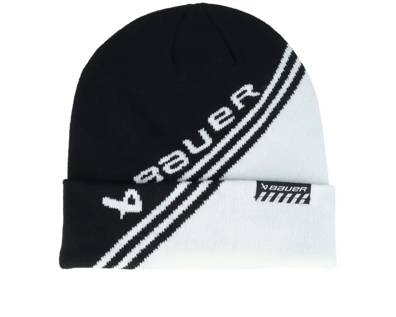 Bauer Colorblock Toque Black/White Cuff online