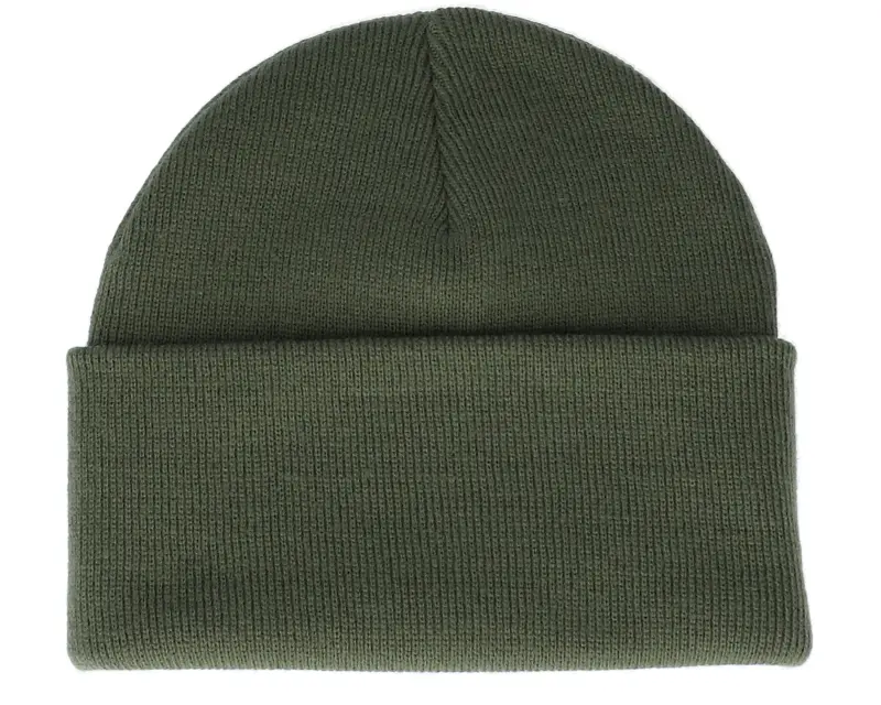 Bearded Man Cap Man Patch Olive Green Beanie online