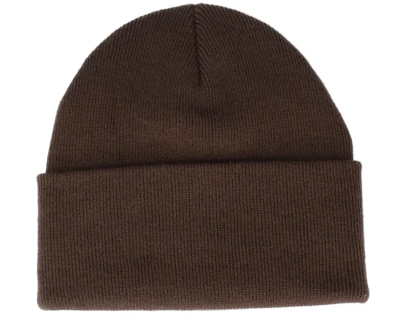 Bearded Man Logo Patch Chocolate Brown Beanie online