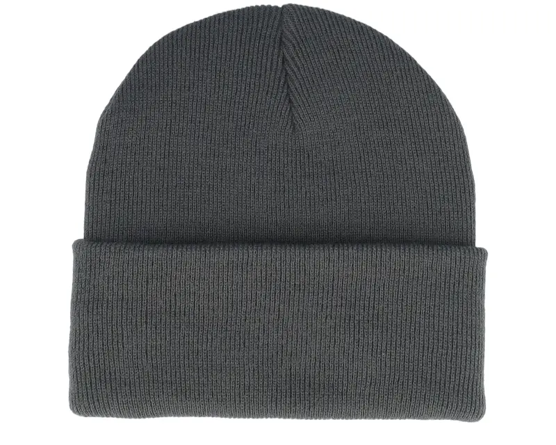Bearded Man Logo Patch Graphite Grey Beanie online
