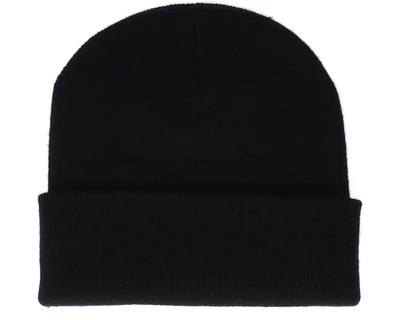 Bearded Man Sunset Logo Patch Black Beanie online