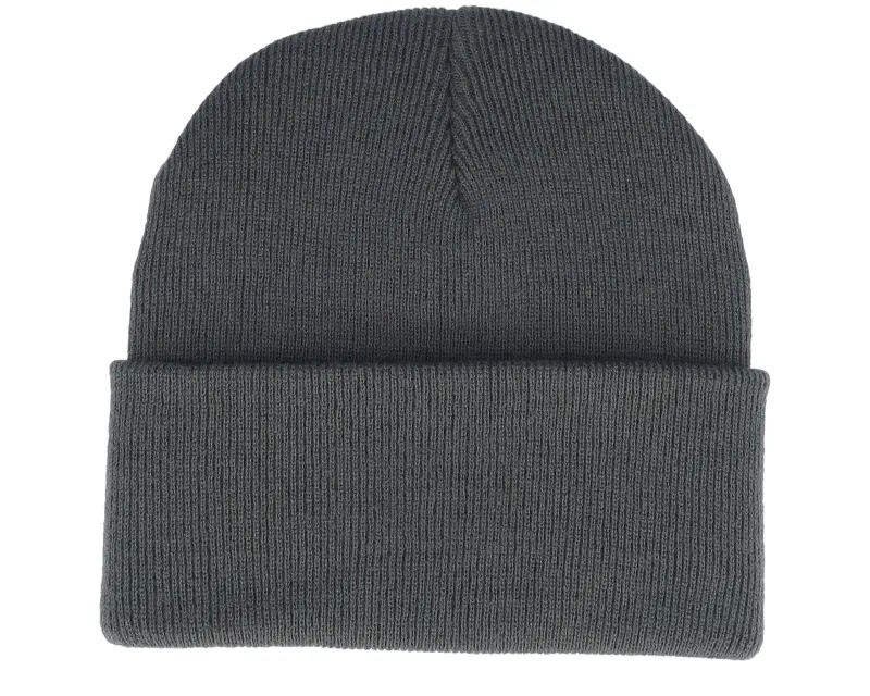 Bearded Man Sunset Logo Patch Graphite Grey Beanie online