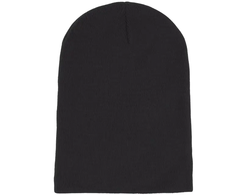 Beechfield Black Long Blank Beanie online
