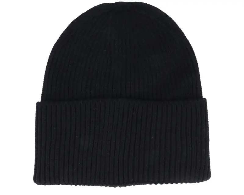 Beechfield Black Oversized Cuff Blank Beanie online