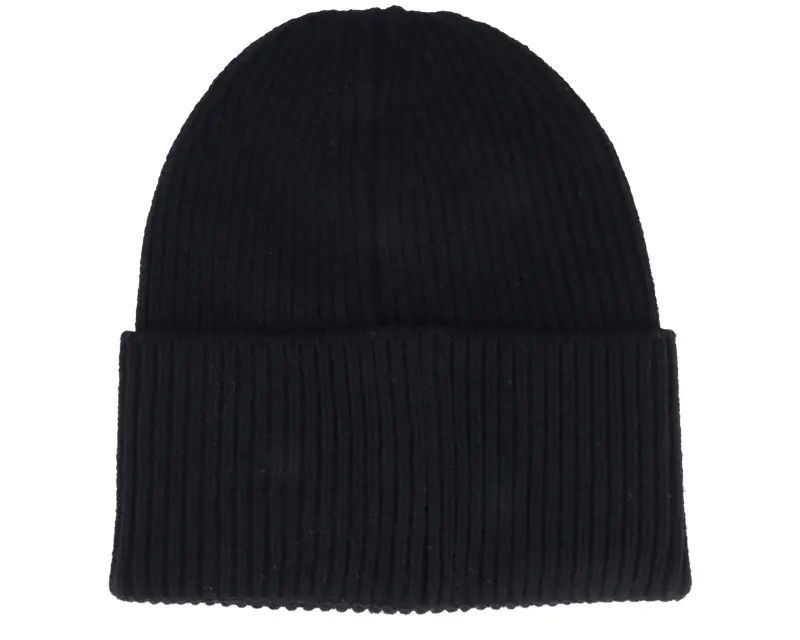 Beechfield Black Oversized Cuff Blank Beanie online