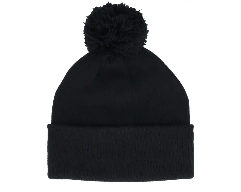 Beechfield Black Pom Blank Beanie online