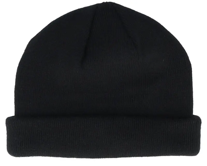 Beechfield Black Recycled Mini Fisherman Short Beanie online
