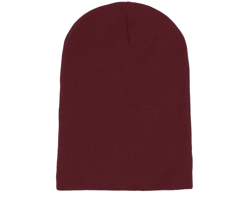 Beechfield Burgundy Long Blank Beanie online