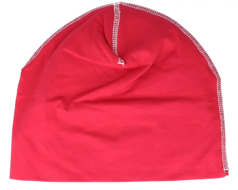 Beechfield Classic Red/White Hemsedal Cotton Beanie online
