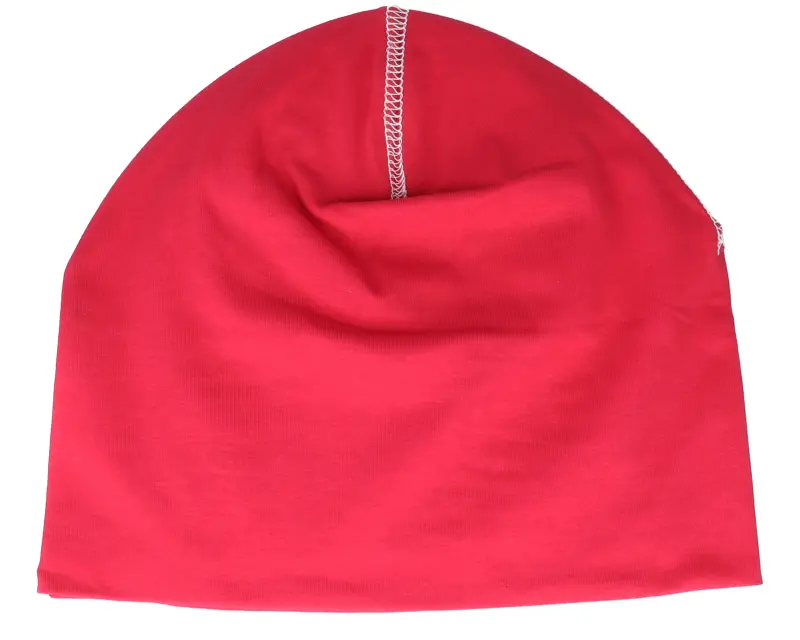 Beechfield Classic Red/White Hemsedal Cotton Beanie online