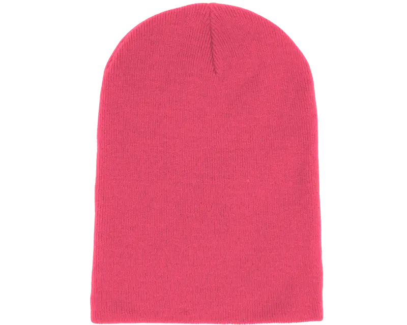 Beechfield Fluorescent Pink Long Blank Beanie online