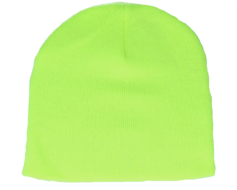 Beechfield Fluorescent Yellow Traditional Blank Beanie online