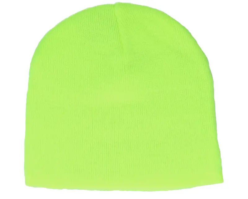 Beechfield Fluorescent Yellow Traditional Blank Beanie online