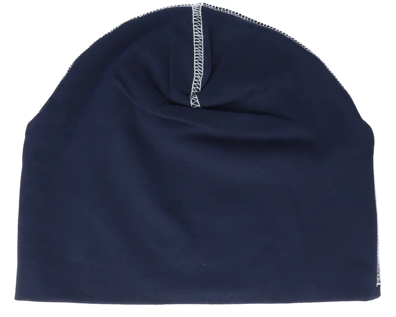 Beechfield French Navy/White Hemsedal Cotton Beanie online