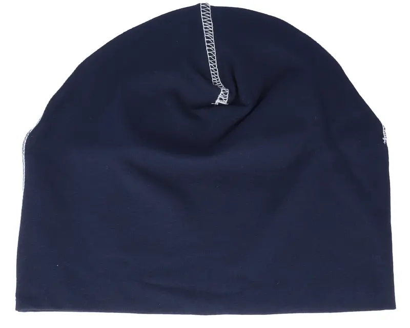 Beechfield French Navy/White Hemsedal Cotton Beanie online