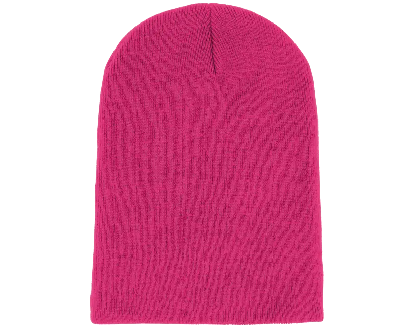Beechfield Fuschia Long Blank Beanie online