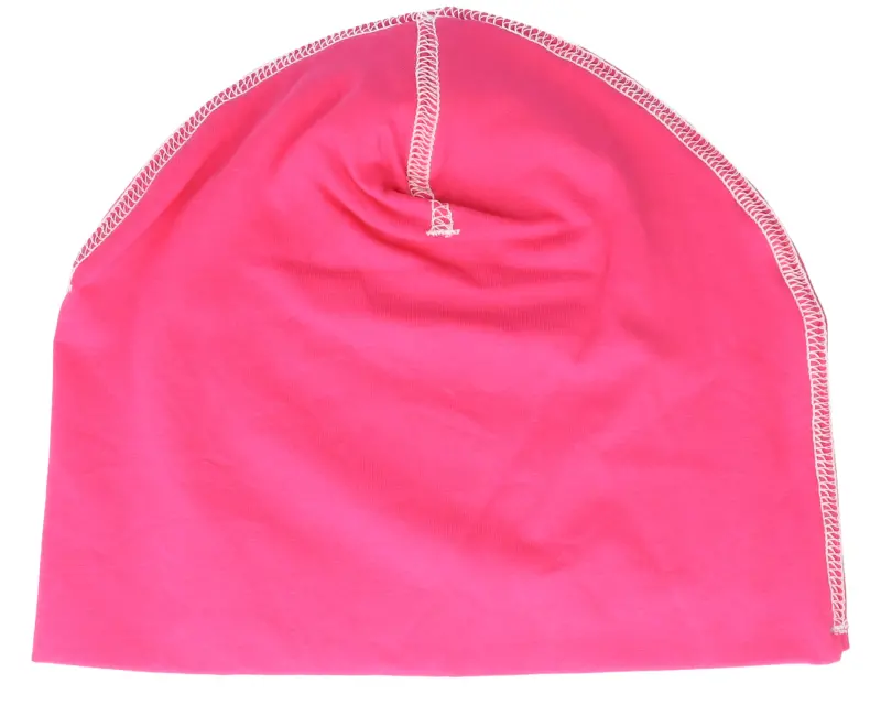 Beechfield Fuschia/White Hemsedal Cotton Beanie online