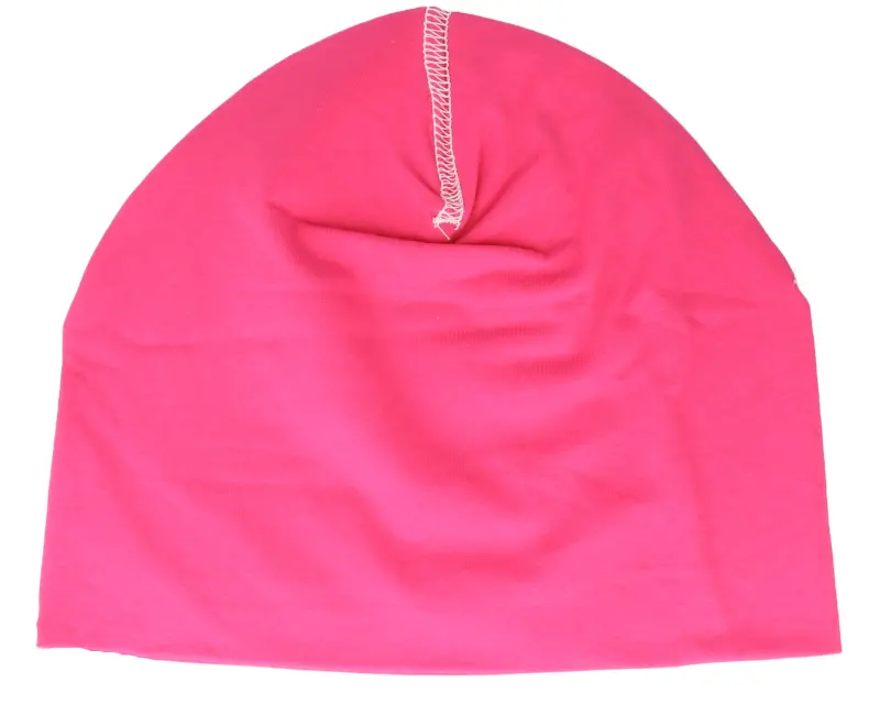 Beechfield Fuschia/White Hemsedal Cotton Beanie online