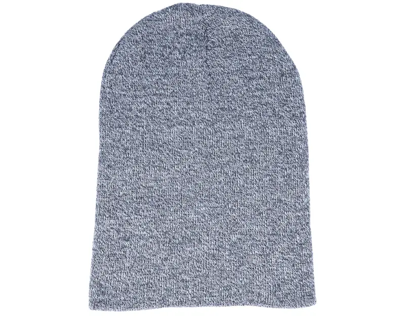Beechfield Heather Grey Long Blank Beanie online