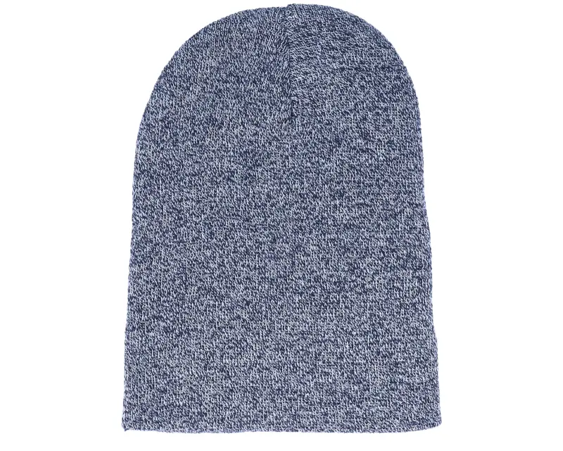 Beechfield Heather Navy Long Blank Beanie online