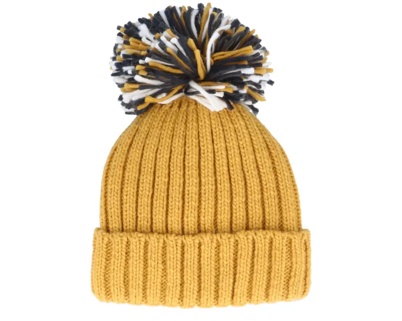 Beechfield Hygge Beanie Mustard Pom online