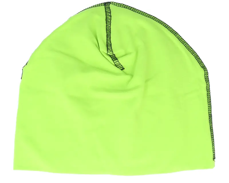 Beechfield Lime Green/Black Hemsedal Cotton Beanie online