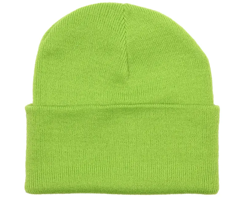 Beechfield Lime Green Cuff Blank Beanie online