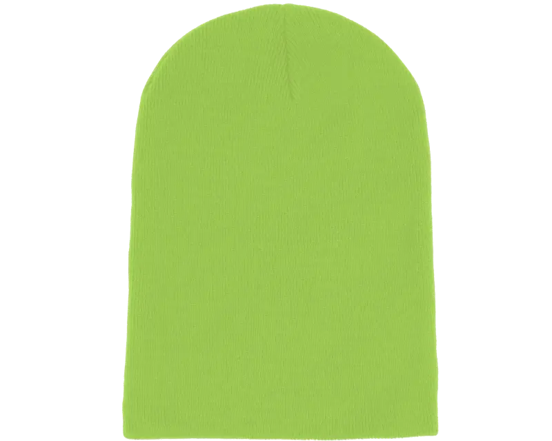Beechfield Lime Green Long Blank Beanie online