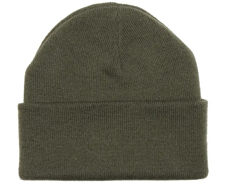 Beechfield Olive Green Cuff Blank Beanie online