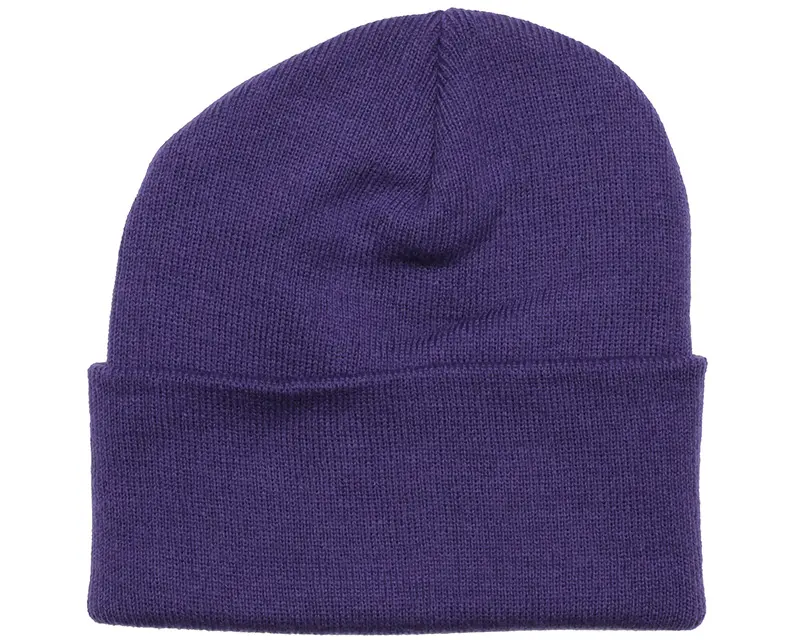 Beechfield Purple Cuff Blank Beanie online