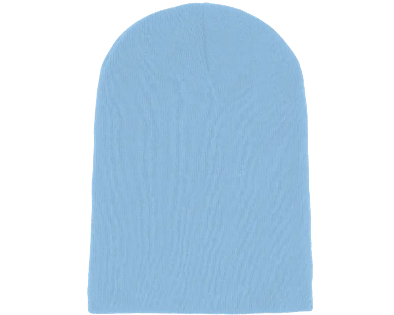 Beechfield Sky Blue Long Blank Beanie online