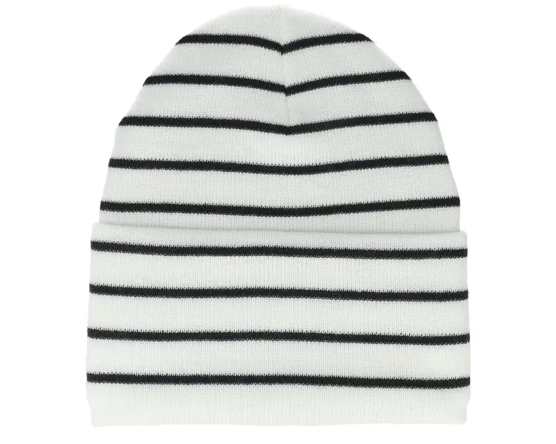 Beechfield Soft White/French Navy Deep Striped Cuff online