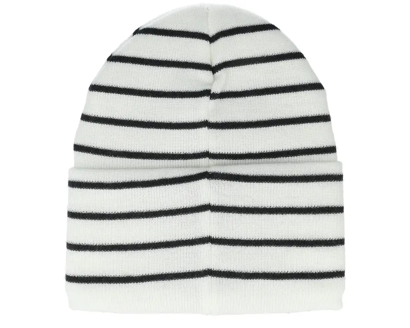 Beechfield Soft White/French Navy Deep Striped Cuff online