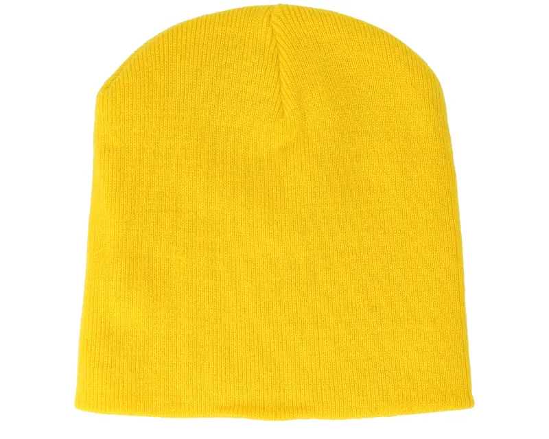 Beechfield Yellow Traditional Blank Beanie online